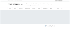 Desktop Screenshot of keeper.com